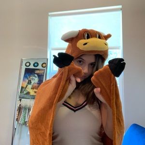 Longhorn wearable blanket